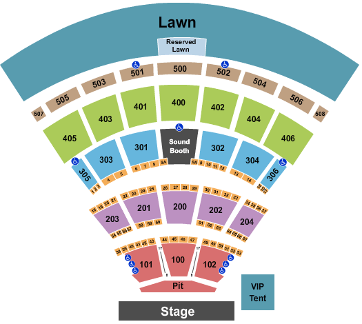 Darien Lake Amphitheater Riley Green Seating Chart